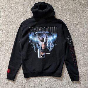 Creed III Shoe Palace Hoodie XL Black Boxing Graphic